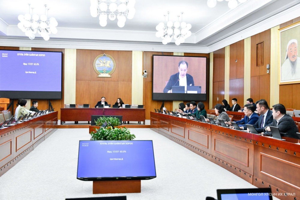 Хууль, тогтоолоор үүрэг чиглэл болгосон Улсын Их Хурлын шийдвэрийн биелэлтийн тайланг сонслоо