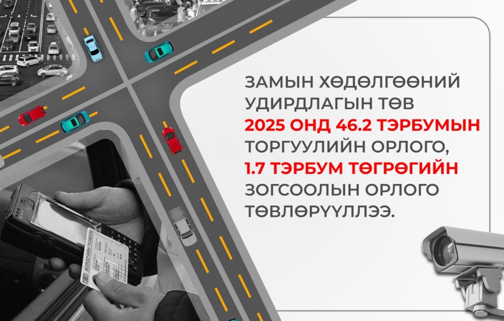 Замын хөдөлгөөний удирдлагын төв 2025 онд 54 ажил, арга хэмжээг хэрэгжүүлж, гүйцэтгэл дунджаар 95 хувьтай гарчээ