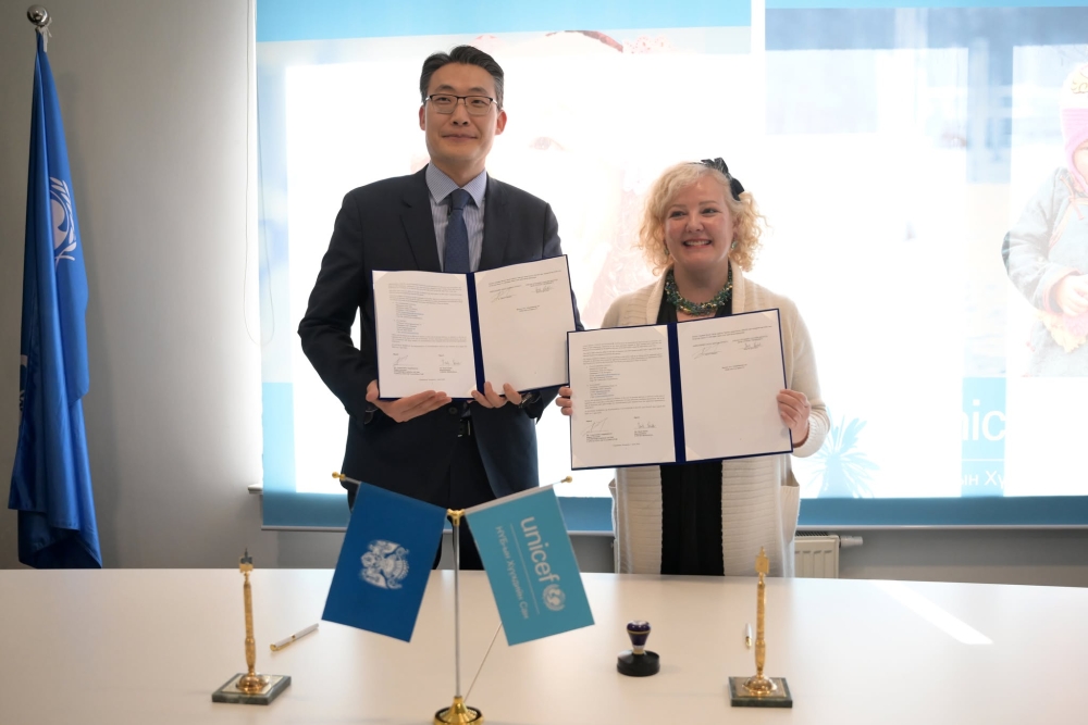 НҮБ-ын Хүүхдийн сантай хүний папиллома вирус болон хеликобактерийн халдвараас урьдчилан сэргийлэх чиглэлээр хамтран ажиллана