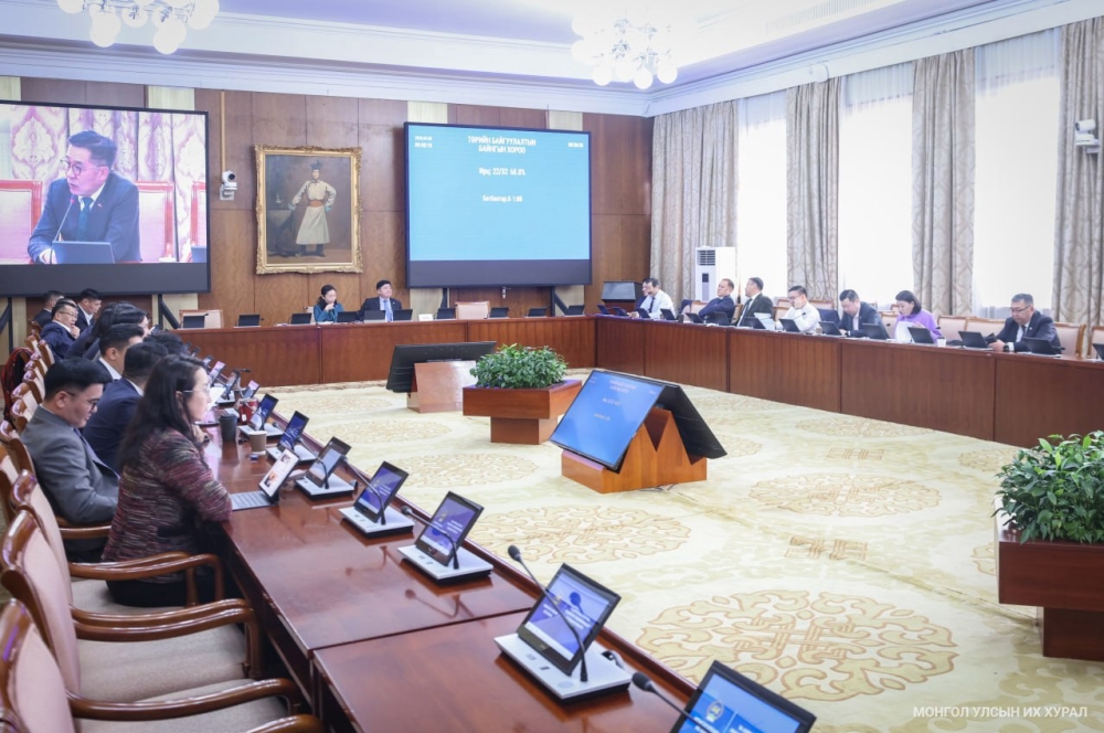 Монгол Улсын Их Хурлын тухай хуульд өөрчлөлт оруулах тухай хуулийн төслийг хэлэлцэхийг дэмжлээ