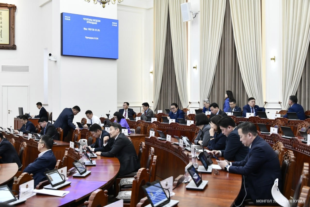 Онцгой албан татварын тухай хуульд өөрчлөлт оруулах тухай хуулийн төслийг анхны хэлэлцүүлэгт шилжүүлэв