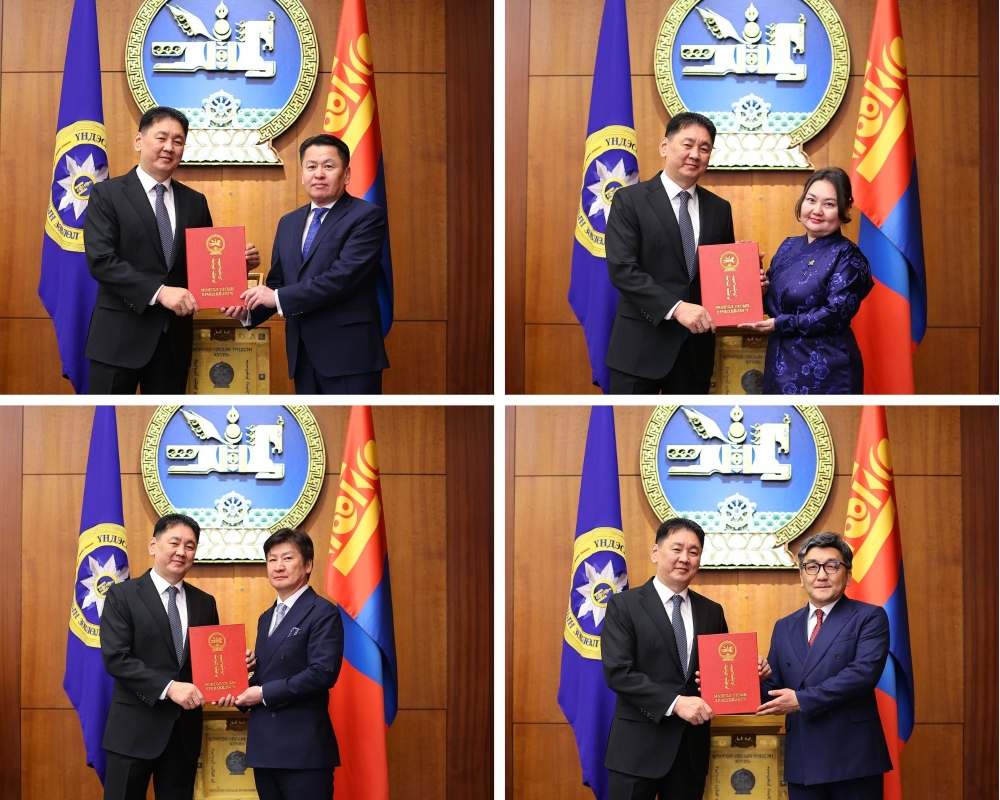 Элчин сайд нарт Итгэмжлэх жуух бичгийг нь гардууллаа