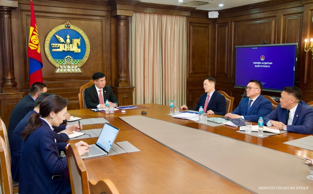 Улсын Их Хурлын дарга С.Бямбацогт Төрийн аудитын тухай хуулийн хэрэгжилтийн талаар мэдээлэл сонслоо