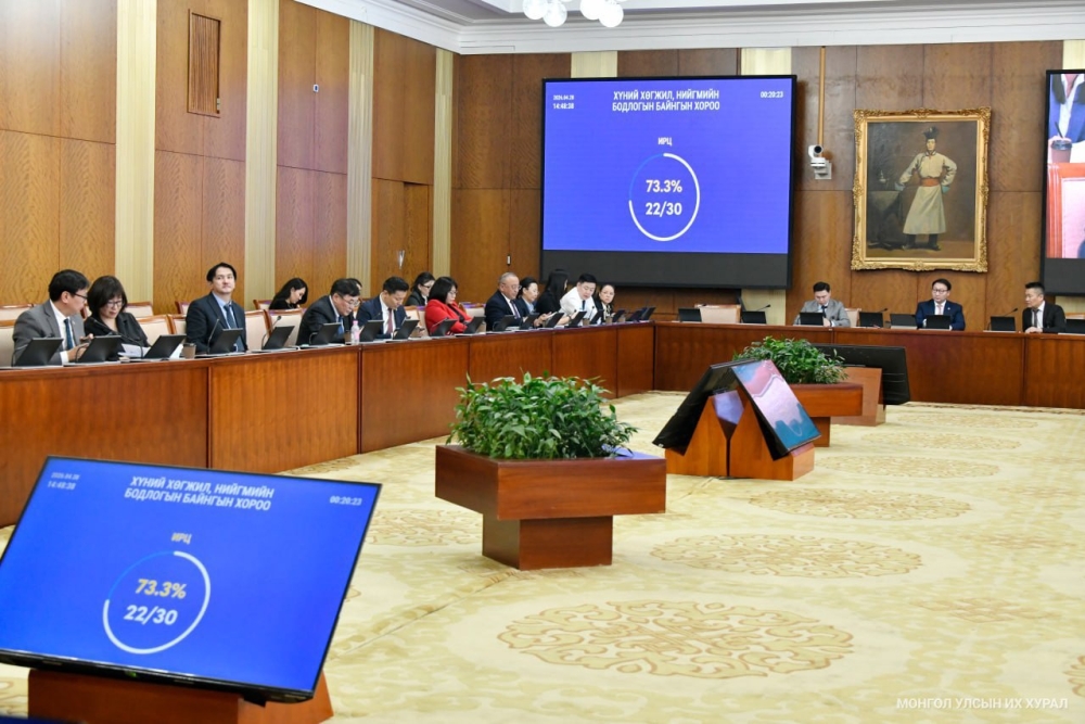 Нийгмийн ажлын тухай хуулийн төслийг хэлэлцэхийг дэмжив