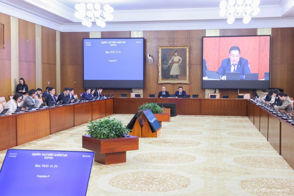 Санхүүгийн хоршооны тухай хуулийн төсөл болон хамт өргөн мэдүүлсэн хуулийн төслүүдийг хэлэлцэхийг дэмжив