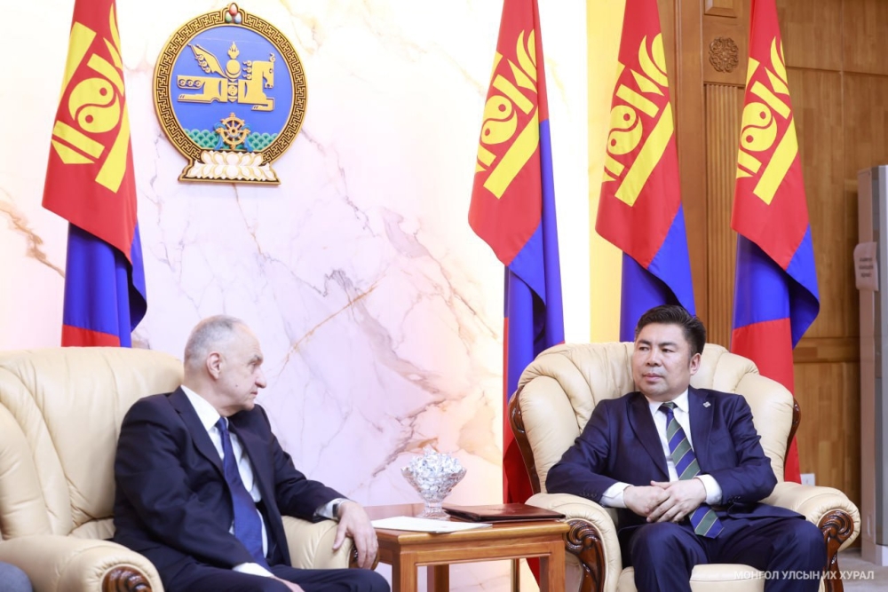 УИХ-ын гишүүн, УИХ дахь Монгол-Албанийн парламентын бүлгийн дарга Н.Наранбаатар Элчин сайд Риза Подаг хүлээн авч уулзлаа
