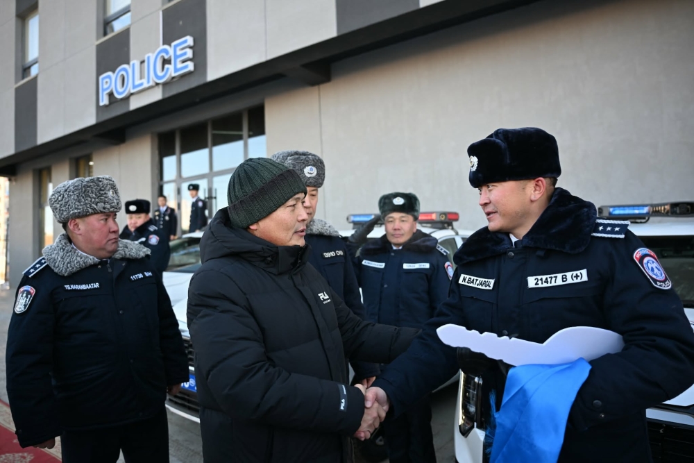 Амар тайван, аюулгүй Улаанбаатар хотыг бий болгох зорилгоор цагдаагийн байгууллагад технологийн дэвшлийг нэвтрүүлж байна