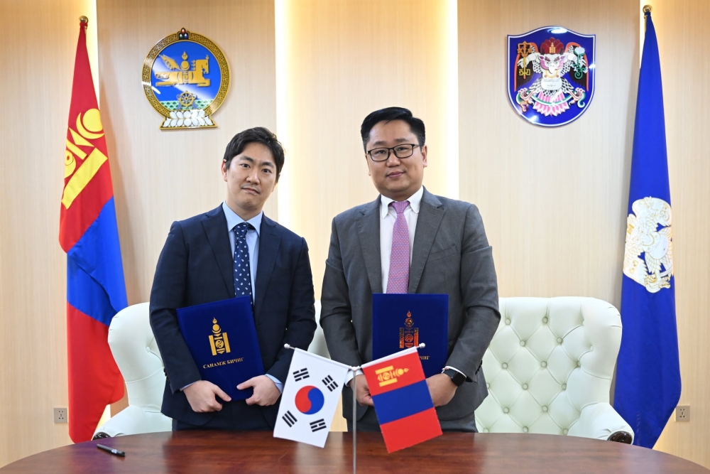 Нийслэлийн Агаар, орчны бохирдолтой тэмцэх газар БНСУ-ын “Пинеко Ко” ХХК-тай санамж бичиг байгууллаа