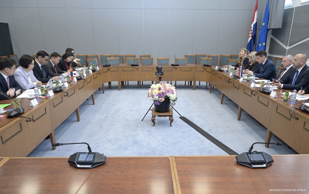 УИХ дахь Монгол-Хорватын парламентын бүлгийн дарга Ж.Алдаржавхлан тэргүүтэй гишүүд Бүгд Найрамдах Хорват Улсад ажиллав