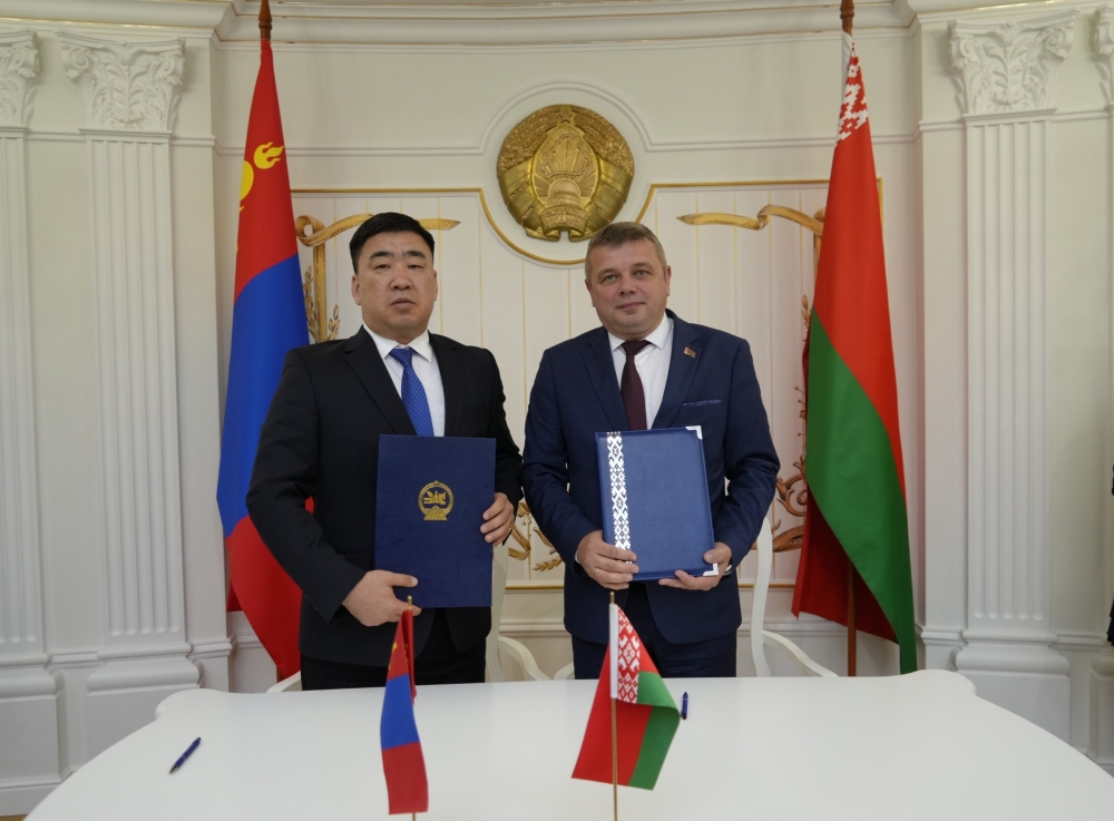 МОНГОЛ, БЕЛАРУСИЙН ЗАСГИЙН ГАЗАР ХООРОНДЫН КОМИССЫН VIII ХУРАЛДААН МИНСК ХОТНОО БОЛЛОО