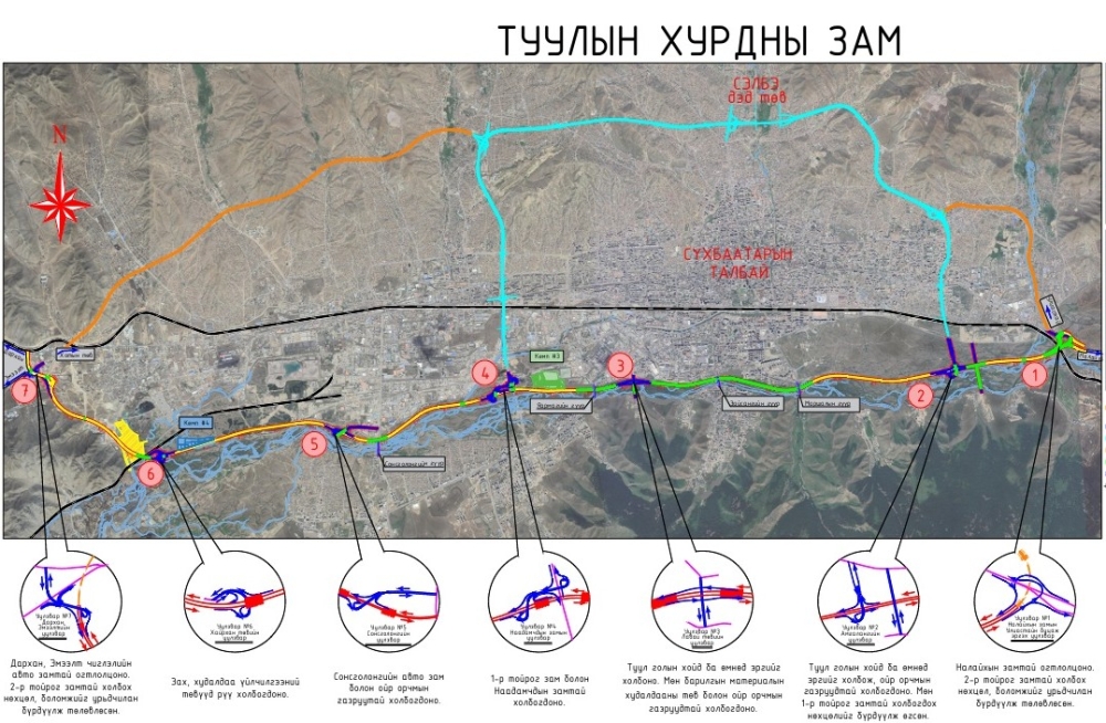 Туулын хурдны замын байнгын ашиглалтад байх хоёр кемпийн барилгын ажил 90 гаруй хувьтай үргэлжилж байна