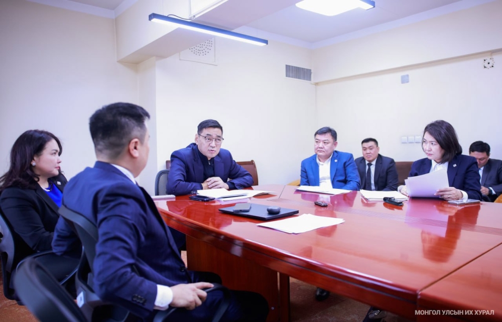 Гадаад зээллэгийн ашиглалт, үр ашгийг нэмэгдүүлэх тухай хуулийн төслийг хэлэлцүүлэгт бэлтгэх үүрэг бүхий ажлын хэсэг хуралдлаа