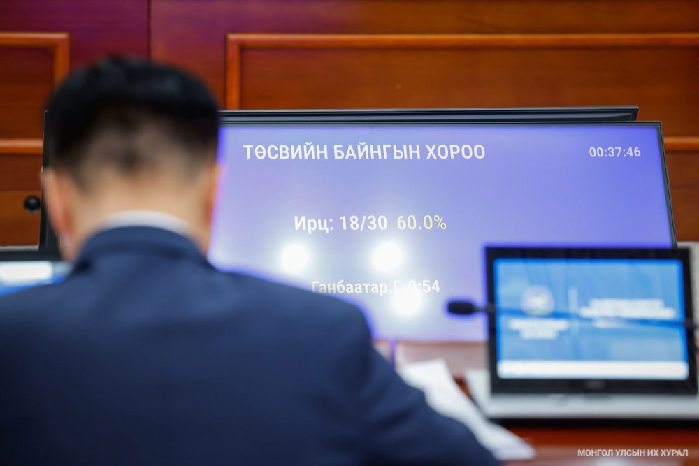Улсын төсвийн хөрөнгө оруулалтаар төсөл арга хэмжээг санхүүжүүлэх талаар авч хэрэгжүүлэх зарим арга хэмжээний тухай” тогтоолын төслийг хэлэлцэхийг дэмжлээ