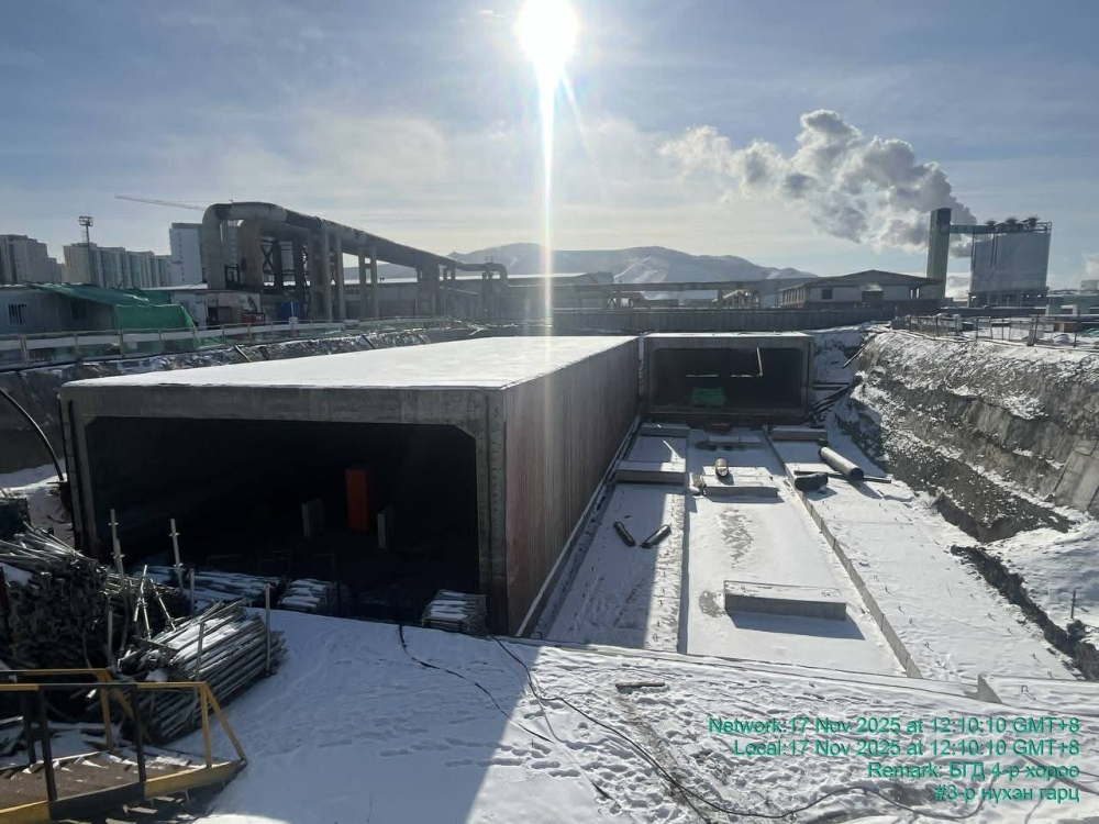 Төмөр зам доогуур нүхэн гарц барих төслийн бүтээн байгуулалт үргэлжилж байна