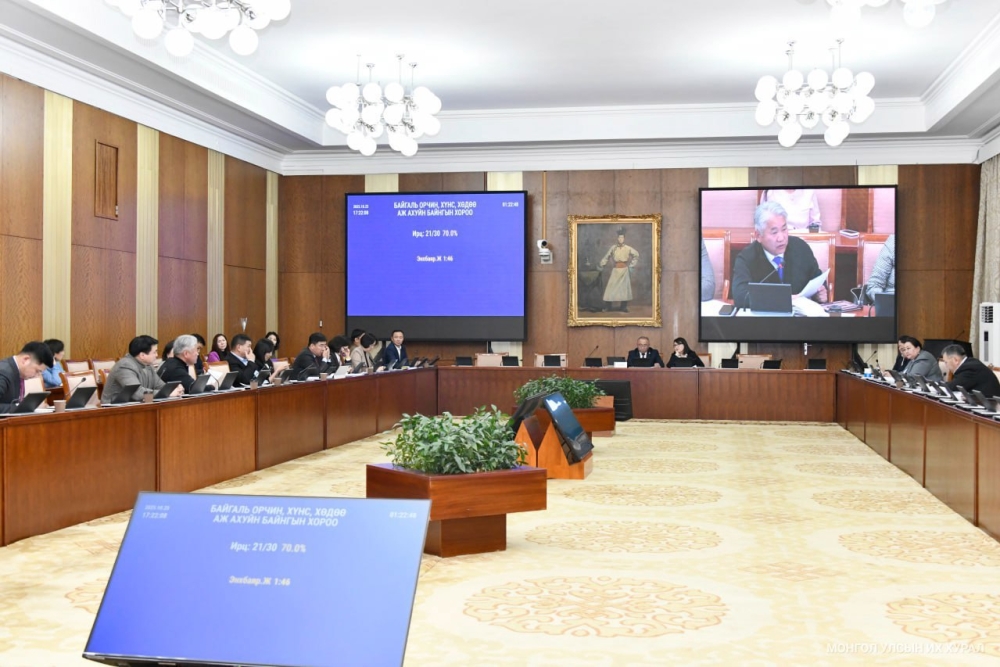 Монгол Улсын 2026 оны төсвийн тухай хуулийн төслүүдийн гурав дахь хэлэлцүүлгийг хийж, Байнгын хорооны тогтоолын төслүүдийг баталлаа