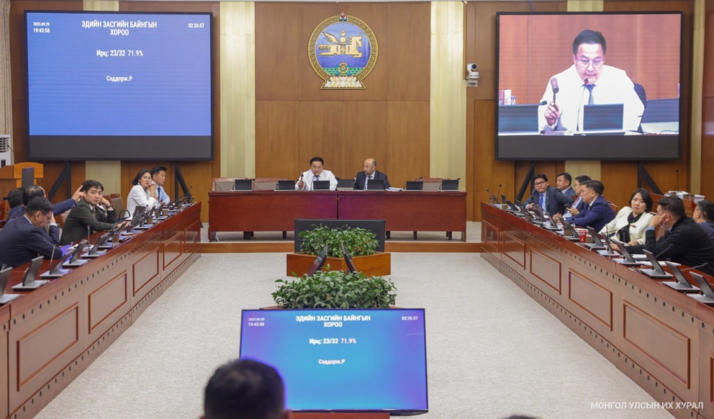 Зээлийн хэлэлцээрийн төслийг зөвшилцөхийг дэмжиж, ажлын хэсгийн бүрэлдэхүүнийг өөрчлөв