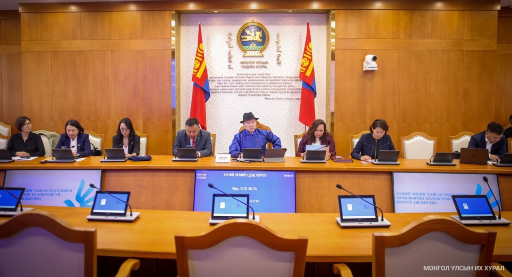 “Хүний эрхийг хангах үндэсний 2 дугаар хөтөлбөр батлах тухай” УИХ-ын тогтоолын төсөл боловсруулах үүрэг бүхий ажлын хэсгийн мэдээллийг сонсов