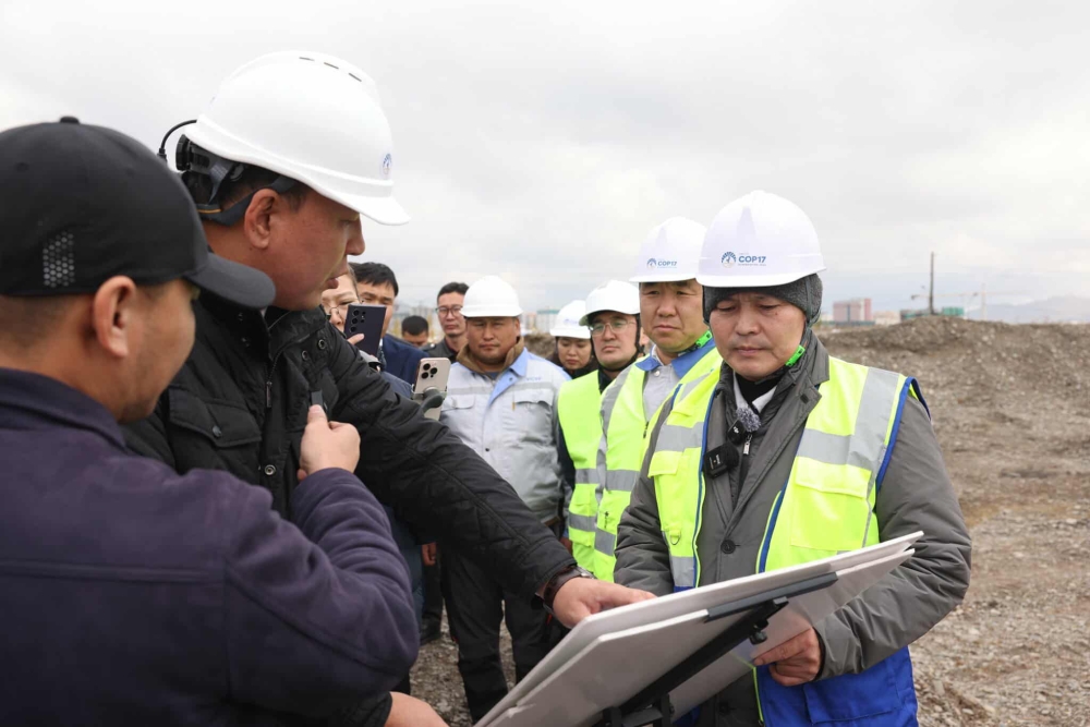 НҮБ-ын Цөлжилттэй тэмцэх конвенцын талуудын 17 дугаар бага хурлын бүтээн байгуулалтын дэд бүтцийн ажлуудтай танилцлаа