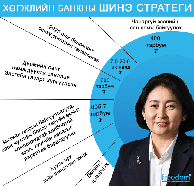 Хөгжлийн банкны шинэ стратеги 