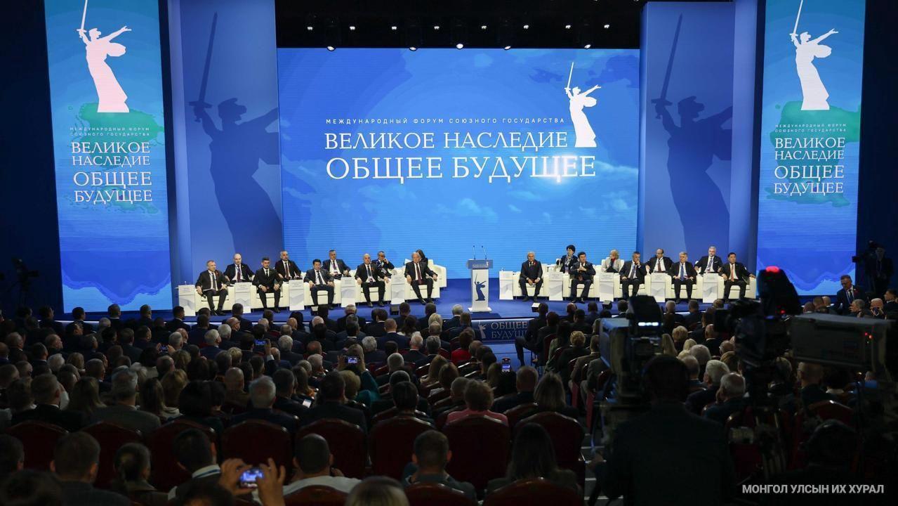 Монгол Улсын Их Хурлын дэд дарга Б.Пүрэвдорж “Аугаа их өв – хамтын ирээдүй” олон улсын чуулга уулзалтад илтгэл тавив