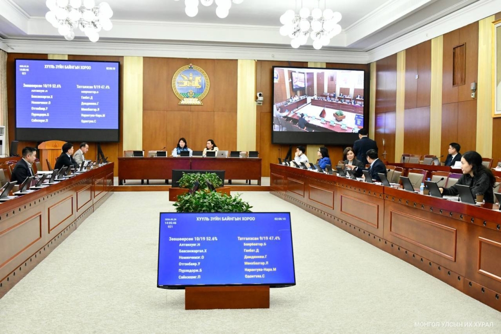 “Монгол Улс дахь хүний эрх, эрх чөлөөний байдлын талаарх 25 дахь илтгэл”-ийг хэлэлцэж, тогтоолын төслийг дэмжив