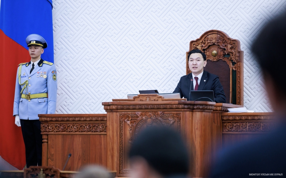 Монгол Улсын Их Хурлын дарга Н.Учралын 2026 оны хаврын ээлжит чуулганыг нээж хэлсэн үг