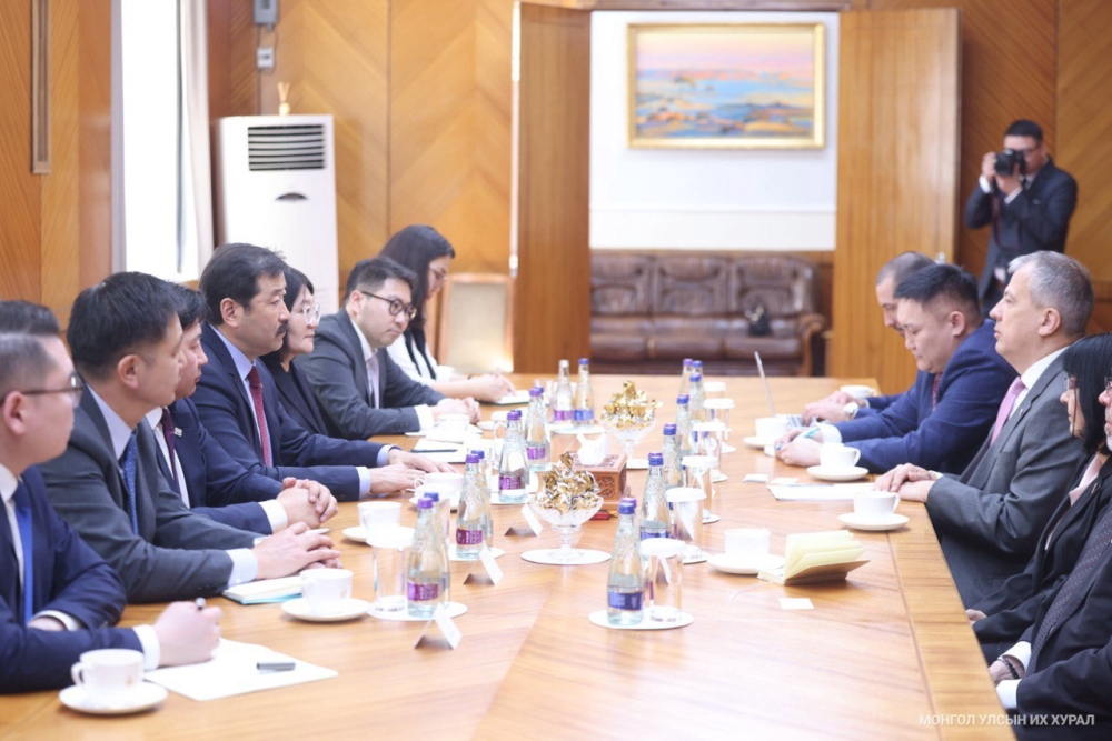 УИХ-ын дэд дарга Ж.Бат-Эрдэнэ Унгар Улсын Үндэсний Ассамблейн дэд дарга Др.Олах Лайош-г хүлээн авч уулзав