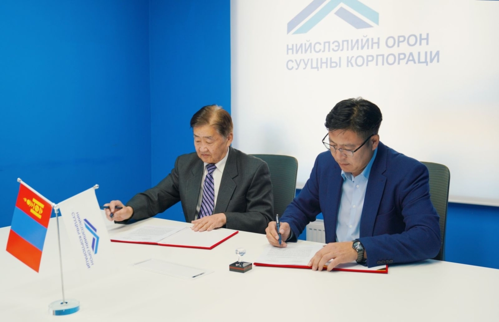 Ханын материал орчмын 1800 айлыг орон сууцжуулах төслийн хэрэгжүүлэгч “Материалимпэкс” ХК-тай гэрээ байгууллаа