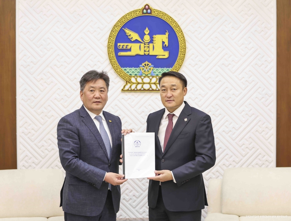 Төрөөс мөнгөний бодлогын талаарх 2026 онд баримтлах үндсэн чиглэлийн төслийг өргөн барилаа