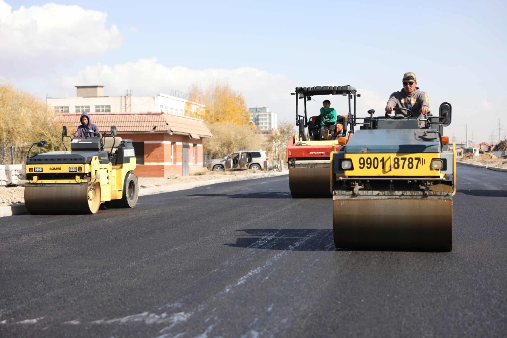 Эрчим хүчний гудамжны 5.9 км авто замын өргөтгөл, шинэчлэлийн ажлын явц 70 хувьтай үргэлжилж байна